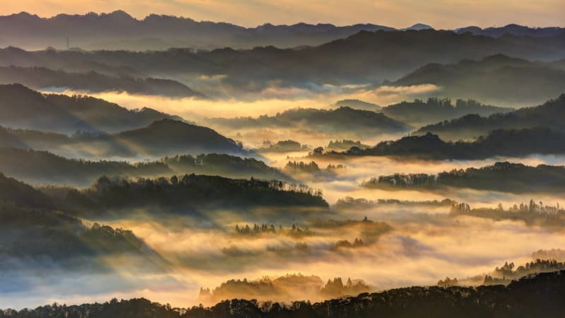 Shikanoyama Kujukudani Observation Park