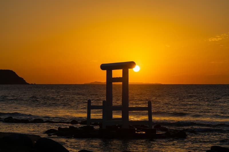桜井二見ヶ浦の夫婦岩