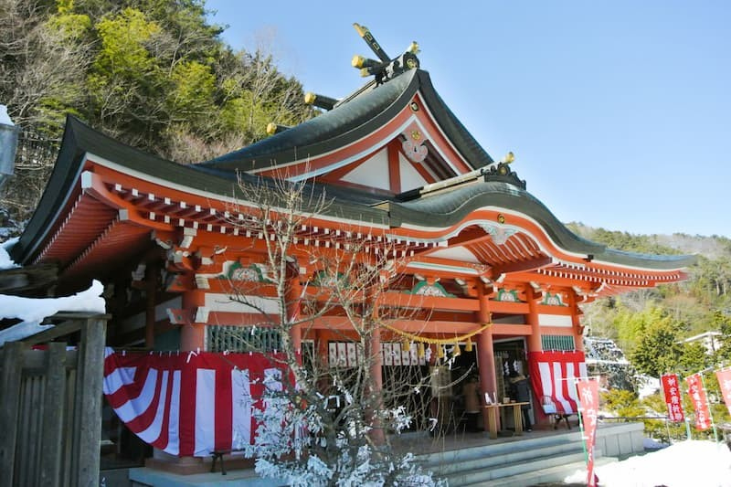 祠宮 仏壇屋 滝田商店 外宮 朱塗り ほこら宮(木印) 1.2尺(向拝宮 稲荷