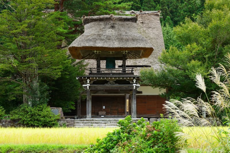 明善寺 鐘楼門