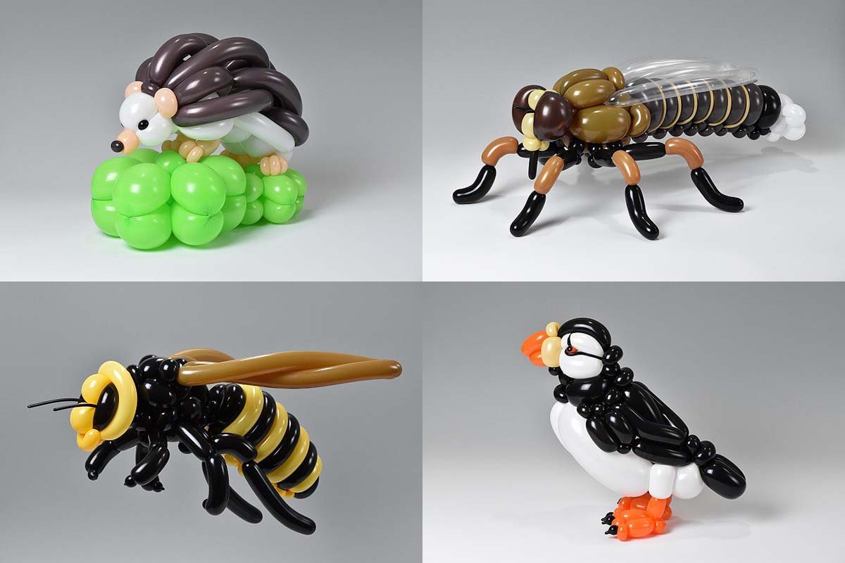 Masayoshi Matsumoto, a young artist, elevates the possibility of balloon arts.