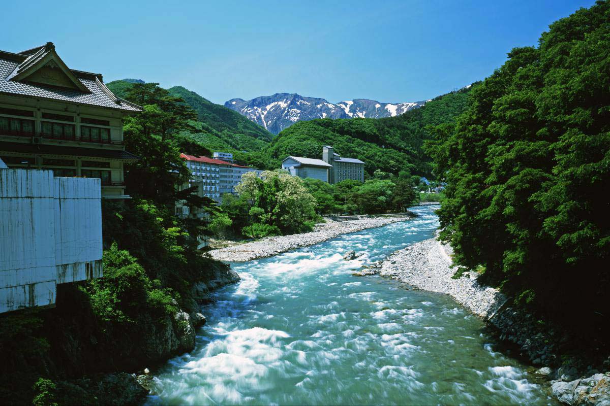 MinakamiOnsen ZEKKEI Japan