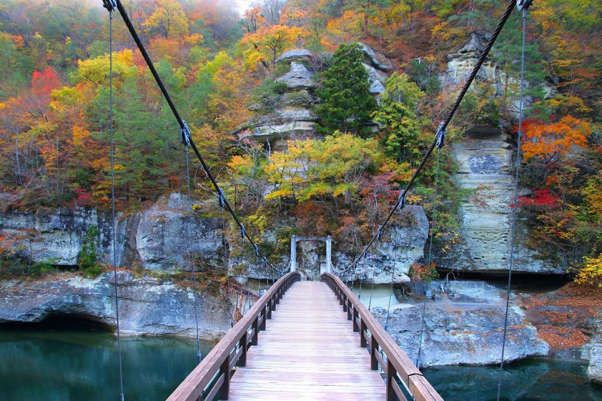 塔のへつりの絶景｜ZEKKEI Japan