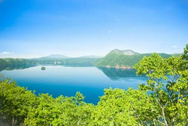 昭和レトロポスター　摩周湖 摩周湖